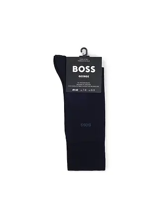 BOSS | Chaussettes "George" (charcoal) | blau
